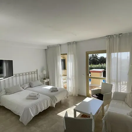 Estudio Primera Linea 50 Mtrs Playa. Fibra 600mb Appartement Marbella